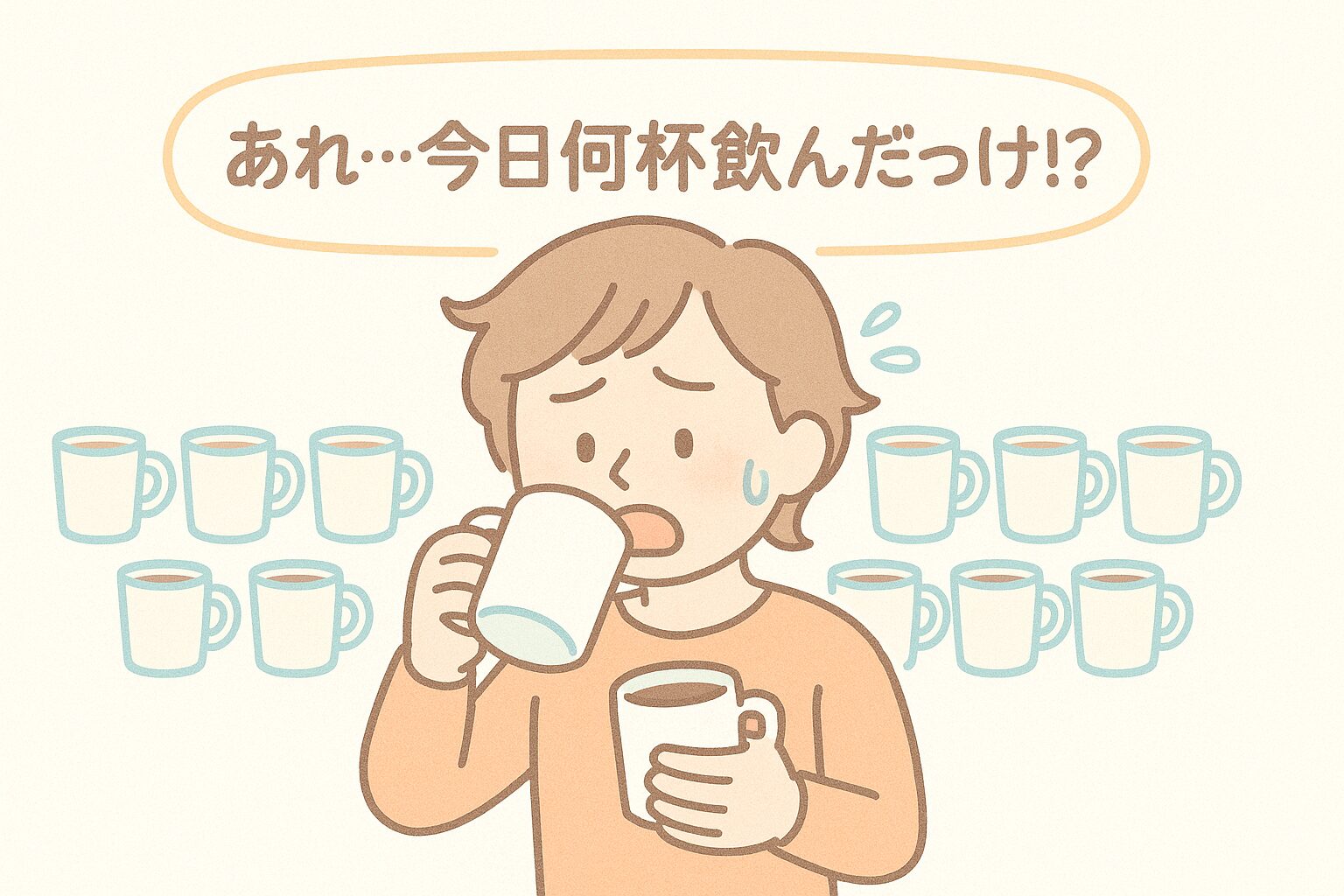 コーヒー1日5杯、実はやばい？飲みすぎのサイン、出てませんか？