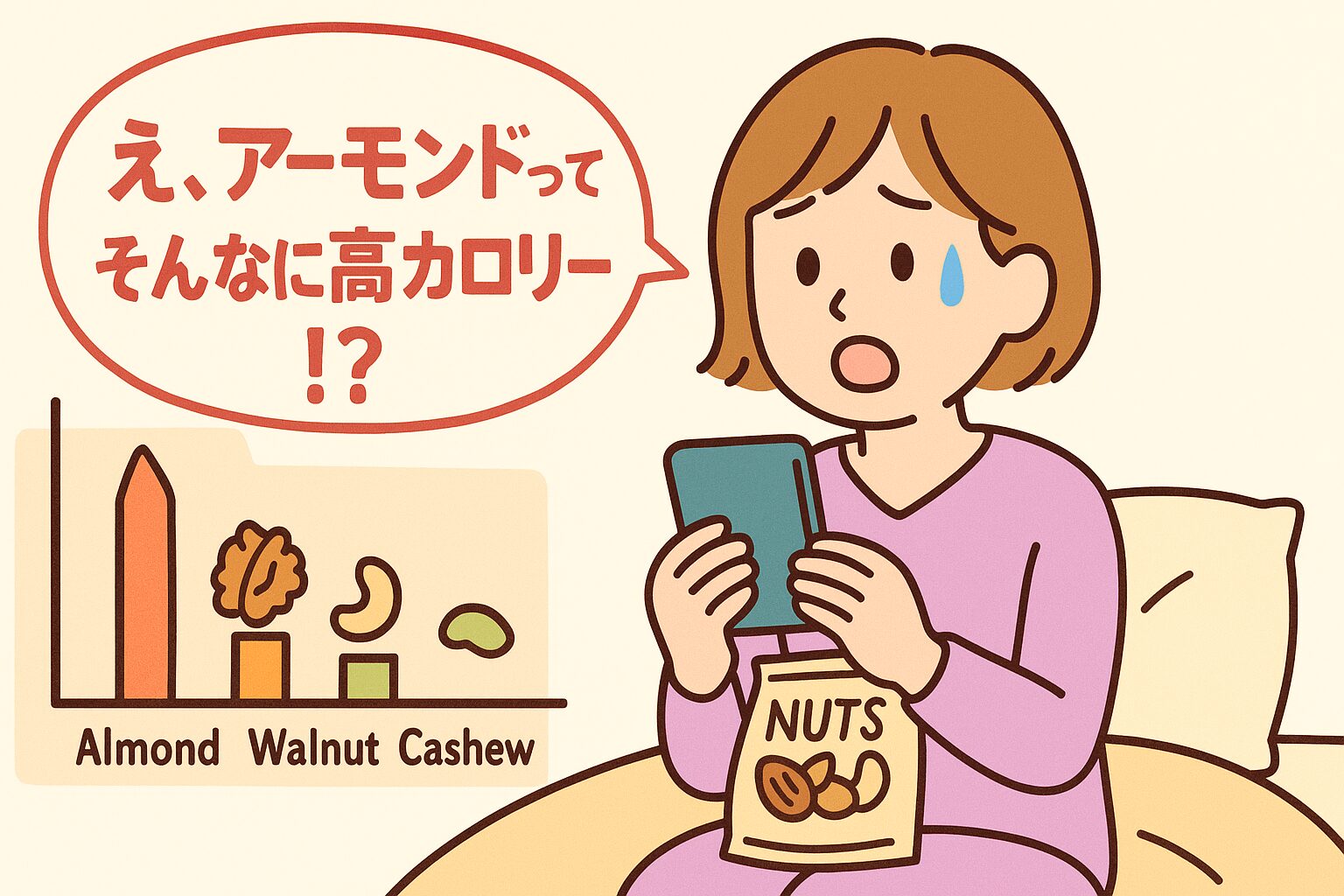 「え、アーモンドってそんなに高カロリー!?」ナッツ“食べすぎ注意ランキング”を発表！